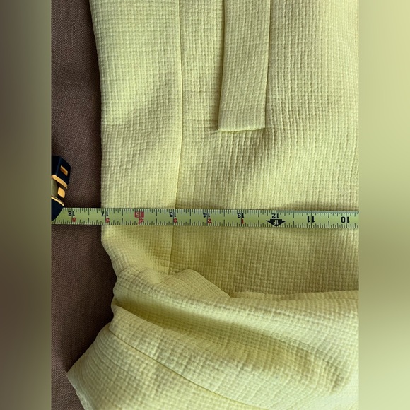 ZARA basic yellow cropped jacket - Picture 10 of 13